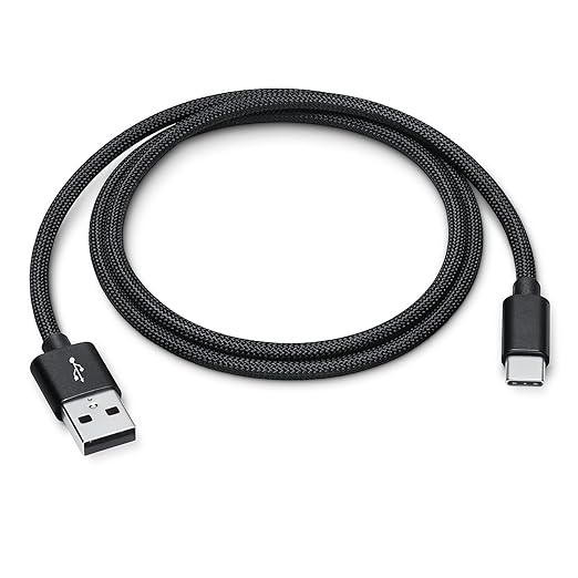 (3.3FT, 2Pack) Black CarPlay iPhone Charger Cable MFi Certified USB to USB C Cable for Apple iPhone 16 Pro Max, Premium Woven USB-A to Type C Cord for iPhone 15 Pro Max/15Plus/16 Pro/16 Plus/16, iPad