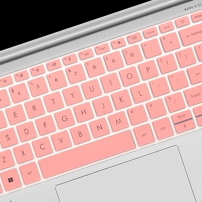 Keyboard Cover for HP EliteBook 830 835 840 845 1040 G9 G10 2023 2022 13.3 14 inch Laptop Accessories Keyboard Protective Skin (Not fit The 830/840/845/1040 G8 G7 G6 G5 G4 G3)-Pink