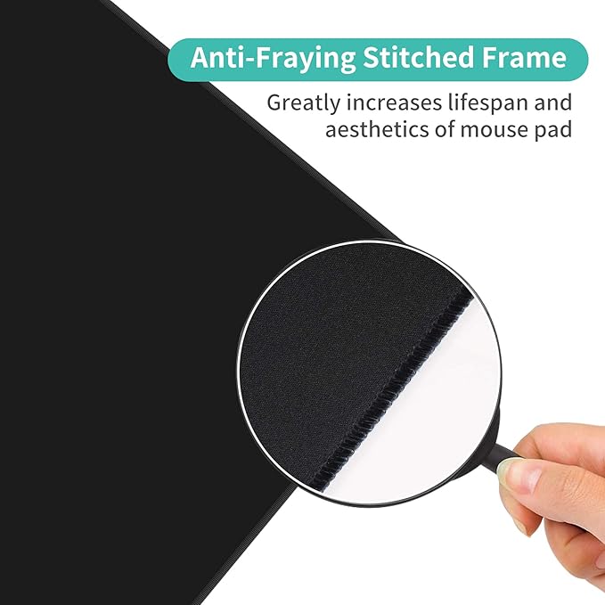 Dynippy Thin Extended Gaming Mouse Pad （31.5 * 11.8 * 0.08 inch） with Stitched Edges Large, Long XXL Keyboard and Mouse pad Desk Mat for Gaming Office & Home - Flower 32
