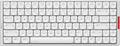 IQUNIX MQ80 Low Profile Mechanical Keyboard for Work and Gaming Tri Mode Wireless Wired CNC Aluminum Hot Swappable RGB Backlit Long Battery Life VIA Support (Silver)