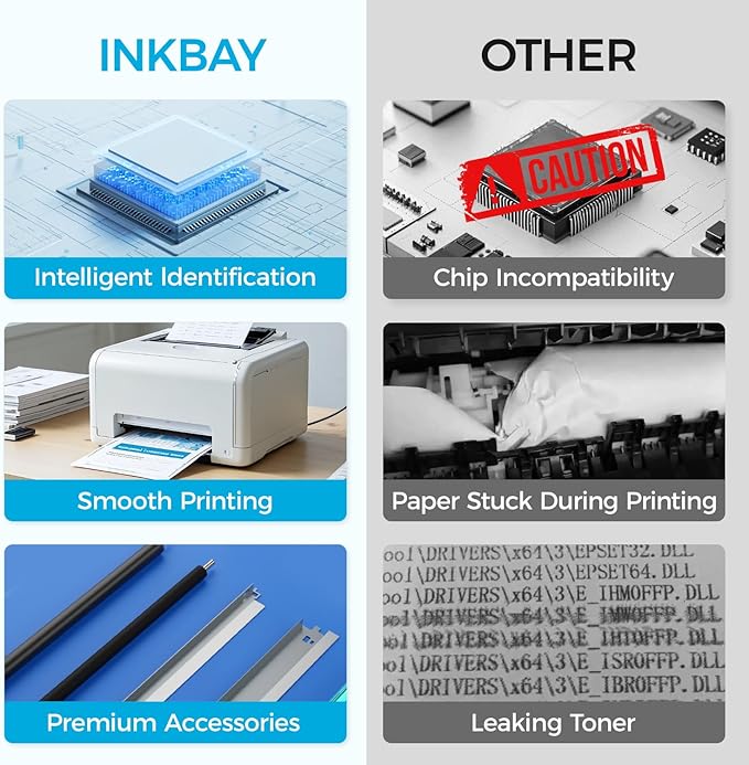 414X Toner Cartridges Set 4-Pack High Yield with Chip Replacement for HP 414X 414A Toner Compatible with HP Color Laserjet M455dn MFP M480f M454dn M454dw MFP M479fdn M479fdw Printer
