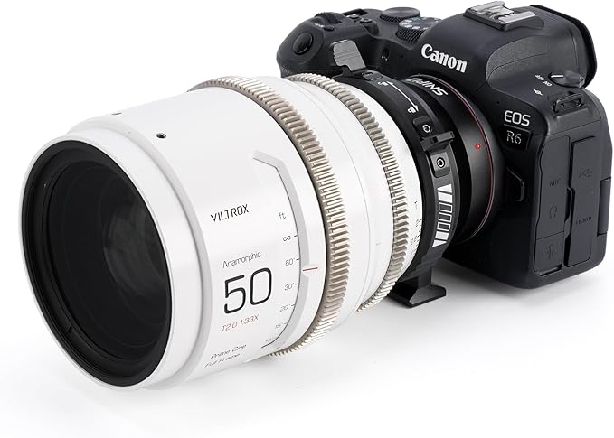PL-RF Lens Mount Adapter with Rotary Lock Mount Converter Compatible with PL Lens to Canon RF Mount Cameras EOS R EOS R5 EOS R6 EOS R3 EOS Ra EOS RP