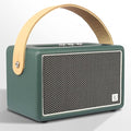 Vintage Bluetooth Speaker, KONEX 40W Leather Portable Wireless Speaker, Bluetooth 4.2 Heavy Bass Music Player, 20H Long Playtime, Outdoor Speaker for Home, Office, Party, Gift for Friend