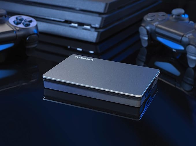 Toshiba Canvio Gaming 1TB Portable External Hard Drive USB 3.0, Black for PlayStation, Xbox, PC, & Mac - HDTX110XK3AA