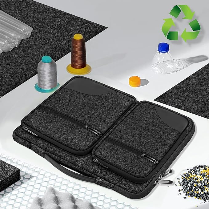 ZINZ Laptop Case 15 15.6 16 inches Sleeve Slim Briefcase Spill-Resistant Handbag for Most Popular 15" 15.6" 16" Notebooks，B01K02