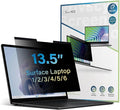 SenseAGE Magnetic Privacy Screen Protector for Surface Laptop 13.5 inch (6/5/4/3/2/1), Easy On/Off Privacy Filter, Anti Blue Light Glare, Notebook Privacy Screen Filter, Compatible with Surface Laptop 13.5"