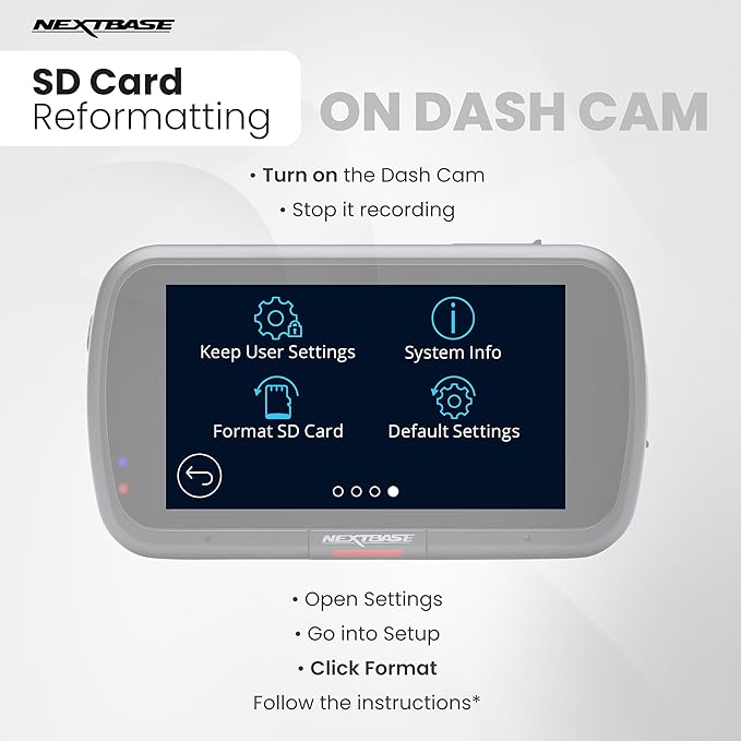 NEXTBASE Acc – Series 2 – 256GB U3 Micro SD Card with Adapter