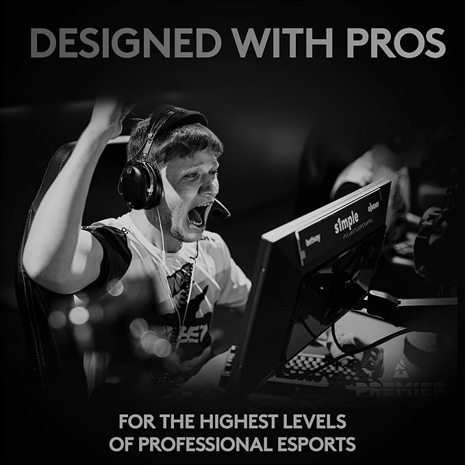 Logitech G Pro X Wired Gaming Headset + G PRO X Superlight Wireless Gaming Mouse - Black