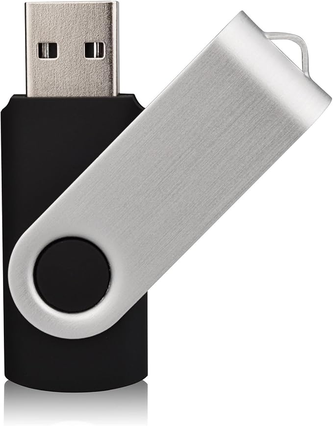 Aiibe 64GB Flash Drive 10 Pack 64 GB USB 3.0 Flash Drive Thumb Drive USB Drive Jump Drives Memory Stick Bulk (10 Mixed Colors)