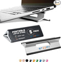 Steepy Adjustable Laptop Stand - 3 Height Computer Stand for Desk - Portable Laptop Riser