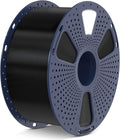 SUNLU Large Spool 3KG PETG Filament, 3D Printer Filament PETG 1.75mm, Highly Resilient, Resistant to Impact and Damage, Big Roll Filament, 3kg Spool(6.6 lbs), Black.