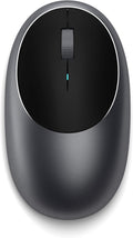 Satechi M1 Wireless Bluetooth Mouse, USB-C Rechargeable, Compact & Portable, for Mac/Windows, Compatible with M4/M3/M2 MacBook, Pro, Air/iMac/iPad Pro, iPhone 16/15/14 & More - Space Gray