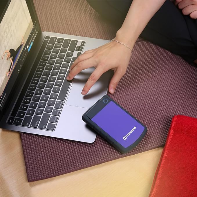 Transcend 4TB StoreJet 25H3 2.5-inch USB3.0 Portable Hard Drive