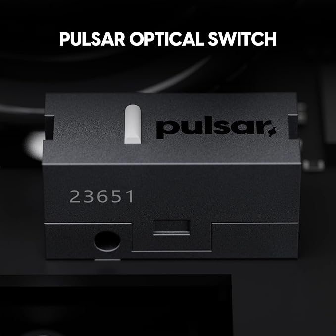 Pulsar Gaming Gears X2 Crazylight Wireless Gaming Mouse, Ultra Lightweight 1.27 oz (36g), Optical Switch, 32000 DPI, 750 IPS, XS-1 Sensor, 8k Compatible (RandomFrankP Edition)