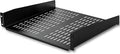 StarTech.com 2U Server Rack Shelf - Universal Vented Rack Mount Cantilever Tray for 19" Network Equipment Rack & Cabinet - Heavy Duty Steel - Weight Capacity 50lb/23kg - 16" Deep Shelf, TAA