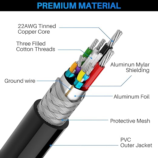 USB 3.0 Active Extension Cable 100 Feet, Long USB Type-A Male to Female Extender Cord, Built-in 3 Signal Booster Smart Chips, 5Gbps Transfer, Black USB Extension Cable with an AC Power Adapter (5V 2A)