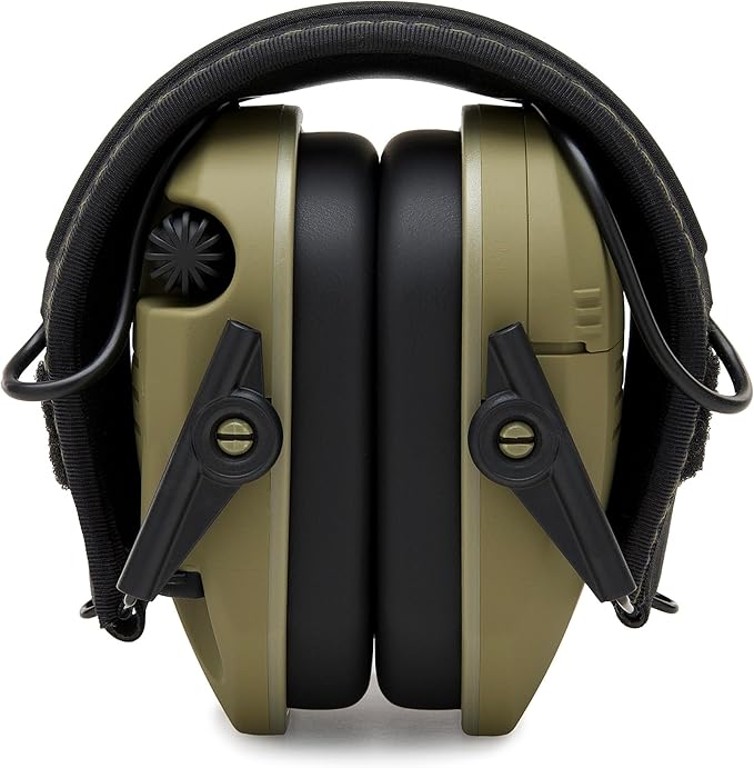 Walker's Razor Slim Ultra Low Profile Compact Design Adjustable Range Shooting Hunting Hearing Protection Electronic Earmuffs