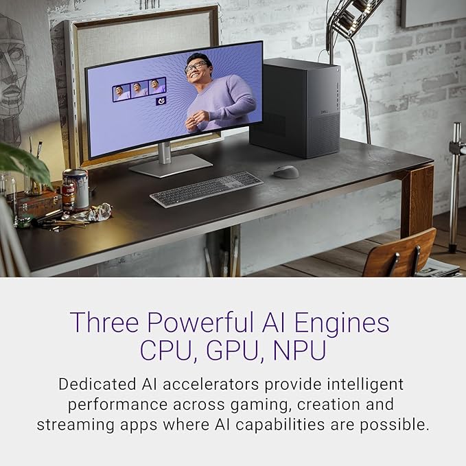 Dell Tower Plus EBT2250 Desktop Computer - Series 2 Intel Core Ultra 9 285 24-Core Processor up to 5.6 GHz, 32GB DDR5 RAM, 8TB SSD, Intel UHD Graphics 770, Windows 11 Home, Graphite - EBT 2250