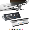Steepy Portable Laptop Stand for Desk – Adjustable Height, & Portable Laptop Holder – Ergonomic Computer Stand for Cooling & Comfort – Slip-Proof, Sturdy Design – Universal Fit for 13-17 Inch Devices