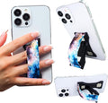LOVEHANDLE PRO Premium Phone Grip - Silicone Phone Strap - Magnetic Phone Mount and Kickstand for Smartphone and Tablet - Requiem Silicone