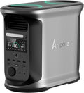 Portable Power Station Andes 1500, Full Charge in 55 Min, 1462Wh LiFePO4 Battery, 2400W (Peak 3600W) Solar Generator for Home Backup, Power Outages, Camping & RVs(Solar Panel Optional)