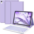 TaIYanG Compatible for iPad Air 11 inch Case with Keyboard for iPad Air 5 2022/iPad Air 4th Gen Keyboard Case with Pencil Holder - Flip Stand Cover for iPad Air 11" M3/M2/iPad 5th 2022/ 4th 2020