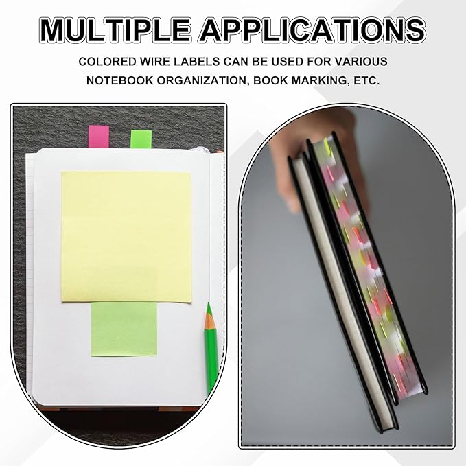 uxcell 300 Pcs Cable Labels, Waterproof Wire Cord Labels Tags, Cord Organizer Management Tags for Charger Cable Organizer Wire Markers Printer and Handwriting, Purple