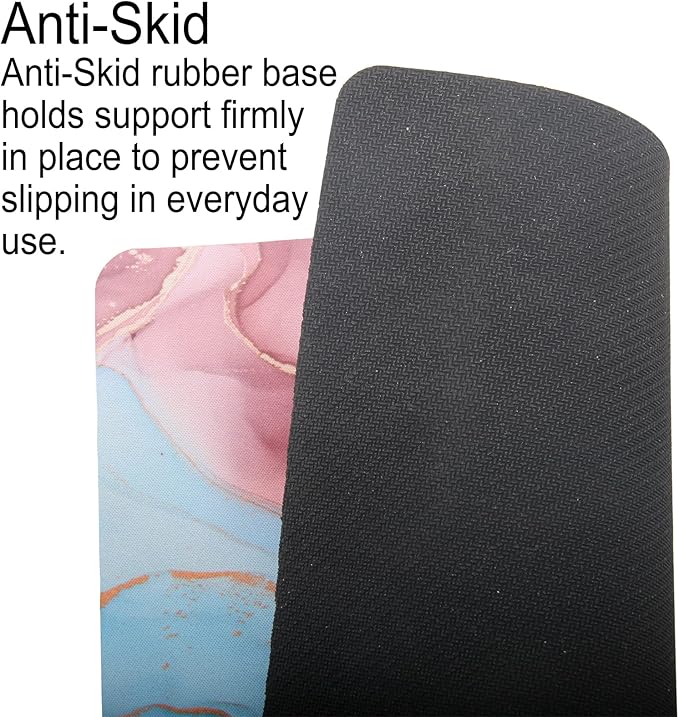 Mouse Pad, Gaming Mouse Pad, Non-Slip Rubber Base Mouse Mat with Designs for Laptop, Computer & Office, 9.5 x 7.9 x 0.12 inches (Marble 8)