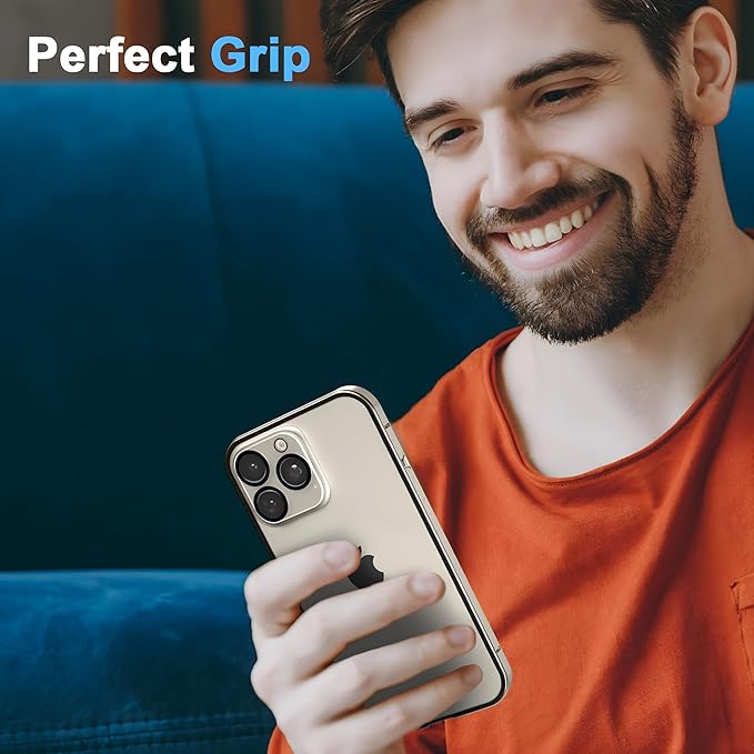Privacy Magnetic Case for iPhone 16 with Metal Titanium Frame Privacy Screen Protector & Camera Lens Protector, Magnetic Adsorption Double Sided Tempered Glass Case Anti Peep Anti Spy Phone Cover