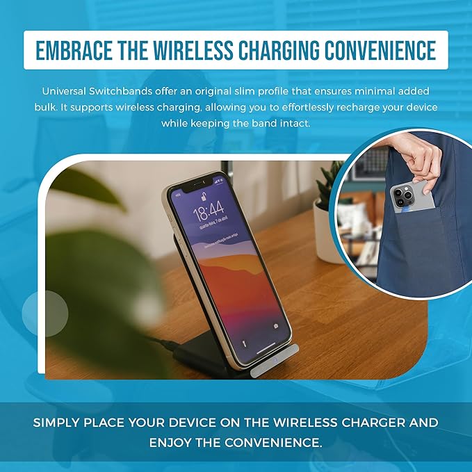 Phone Grip Strap - Reversible Finger Holder for Phone Back, Customizable Anti-Slip Design, Wireless Charging Compatible Detachable Holder for iPhone - Animals Custom