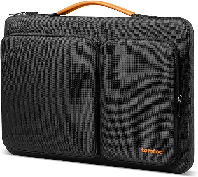 tomtoc 360 Protective Laptop Case for 16-inch MacBook Pro M4/M3/M2/M1 2024-2019, Water-Resistant Laptop Sleeve Bag for Dell XPS 16 Plus, The New Razer Blade 16