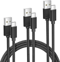 Elebase for Airpods 4 USB C Charger Cable 3 Pack 1.5/3.3/6.6FT,Type C Charging Cord for Apple Airpods 4th Generation,AirPods Pro 2 2023,Airpods Max 2 2024,iPhone 16 Pro Max Plus 15