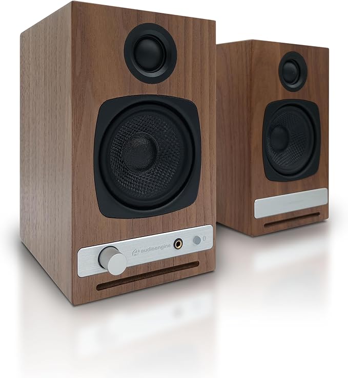 Audioengine A2-HD (HD3) Bluetooth PC and Computer Desktop Speakers with aptX HD - USB, RCA, Headphone