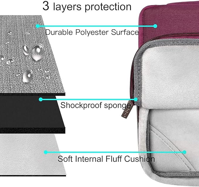 MOSISO Compatible with MacBook Air 13 inch Case 2025 2024 2023 2022 M4 A3240 M3 A3113 M2 A2681, Hard Shell&Sleeve Bag&Keyboard Skin&Webcam Cover&Screen Film for MacBook Air 13.6 inch, Burgundy