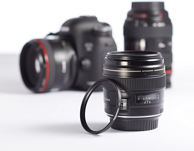 Amazon Basics UV Protection Camera Lens Filter - 72mm