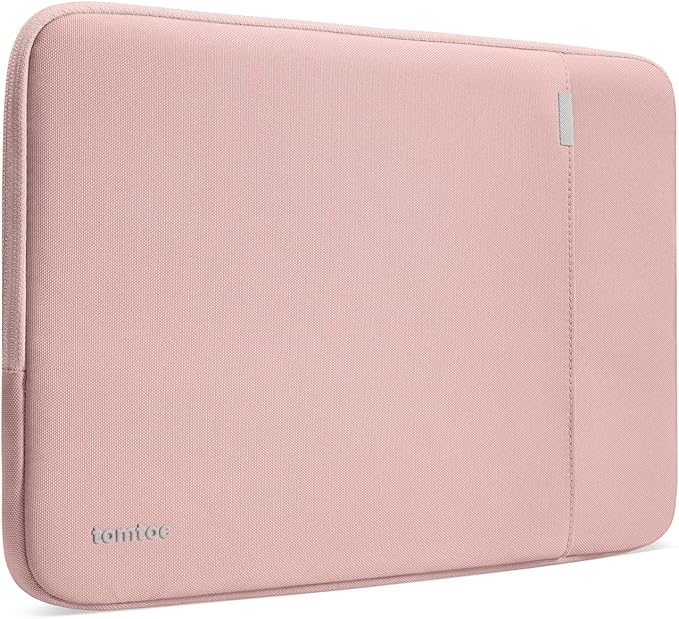 tomtoc 360° Protective Laptop Sleeve for 15-inch MacBook Air M4/A3241 2025, M3/A3114 2024, M2/A2941 2023, 15-inch MacBook Pro A1990 A1707, Dell XPS 15 Plus Laptop, Water-Resistant Computer Case Bag