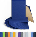 12 Pack Acoustic Panels Self Adhesive Sound Proof Foam, High Density Sound Acoustic Panel, 16X12X0.4 Inch 4:3 Rectangle Panels in Home, Office, Reccording Room, Studio, more(Telecom Blue)