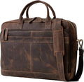 VC VINTAGE COUTURE Leather briefcase bag for men Leather Laptop Bags For Men and Women Travel Messenger Bag
