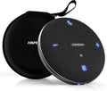 M4 Bluetooth Speakerphone Conference Microphone with AI Noise Reduction Full-Duplex AI Transcription USB Speakerphone 360° Voice Pickup Conference Speaker Home Office for Teams/Zoom, Black