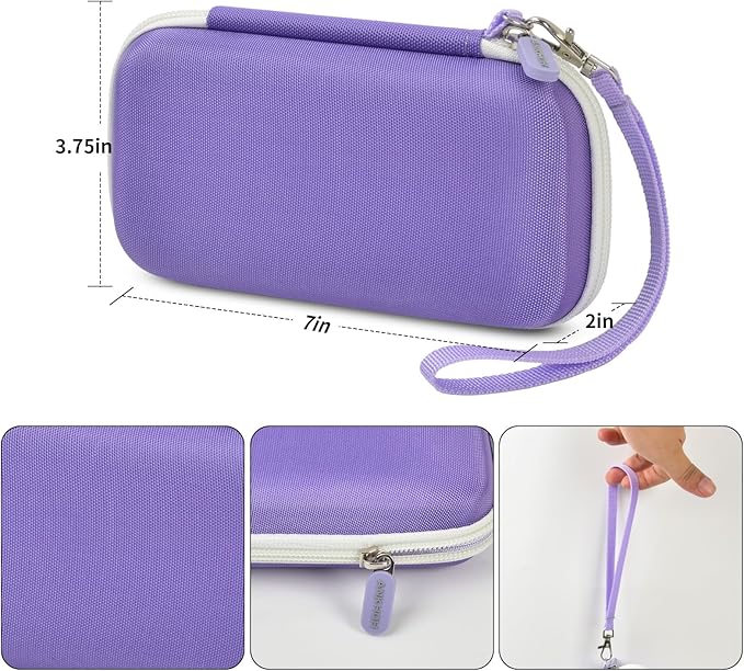 Portable Bank Charger Case for SABANI for Charmast for OHOVIV for VRURC for YILANS for CFIAI for LOVELEDI for RGVOTA for Miday for RONEGN for POIYTL for IAPOS Fast Charging Battery(Purple