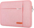 Lacdo 15-15.6 Inch Laptop Sleeve Case for Acer HP Lenovo Dell ASUS Laptop, Acer Aspire 15, HP Pavilion/Envy 15, Dell Inspiron/Latitude 15, Lenovo IdeaPad 15, ASUS ZenBook 15 Computer Bag, Peach