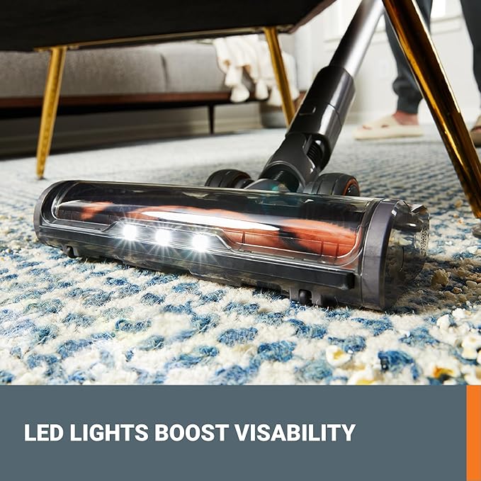 WORX 20V Cordless Stick Vacuum, Powerful Cordless Vacuum Cleaner 25Kpa High Suction for Pet Hair, Lightweight Handheld Vacuum Cleans Floors Carpet Car – Battery & Charger Included