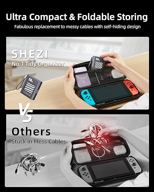 [ Retractable] 4-in-1 Compatible with USB C to Lightning Cable, 60W High-Speed Charging & Fast Data Transfer,CarPlay & Android Auto Support Multi Charger Cord Combo for iPhone/Samsung/iPad,3FT