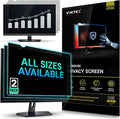VINTEZ [2 Pack] 24 Inch 16:9 Privacy Screen for Computer Monitor and Laptop - Anti Glare Protector Film Blue Light Filter Eye Protection - Computer Screen Privacy Shield