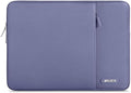 MOSISO Laptop Case 15 inch, 15 inch Laptop Sleeve Compatible with MacBook Air 15 M4 A3241 M3 A3114 M2 A2941 2025 2024 2023,Dell XPS 15,Polyester Vertical Computer Sleeve Bag with Pocket, Lavender Gray
