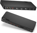 MOKiN Thunderbolt 4 Dock - 16 Ports, Laptop Docking Station Dual Monitor for MacBook, Docking Station 3 Monitors for Windows with 150W DC Power,TB4 Cable,2.5 Gigabit Ethernet（Thunderbolt™ Certified）