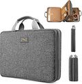 ZINZ Slim Expandable Laptop Case 13 Inch Sleeve Upgraded Protective Durable Recycled Briefcase for 13" MacBook Air/Pro M1/M2, iPad Pro 12,9, Surface Pro 3/4/5/6/2017 12.3",XPS 13,D01G01