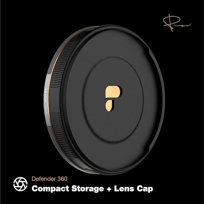 PolarPro 77mm Peter McKinnon Mist VND Camera Filter - 6-9 Stop Variable Neutral Density Lens Filter for DSLR/Mirrorless Pro Video – for Cinematic Shutter Speed Control + Diffusion