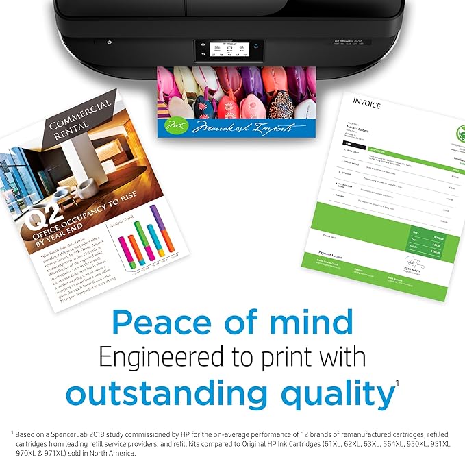 HP 962 Cyan Ink Cartridge | Works with HP OfficeJet 9010 Series, HP OfficeJet Pro 9010, 9020 Series | Eligible for Instant Ink | 3HZ96AN