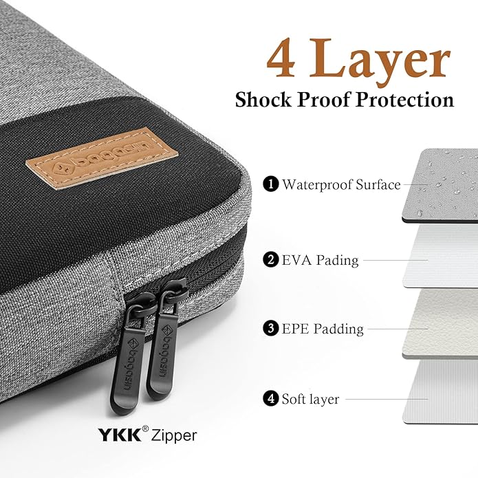 Laptop Sleeve Case, 15.6 17.3 14 13.3 12.3 inch TSA Laptop Sleeve Computer Carrying Bag